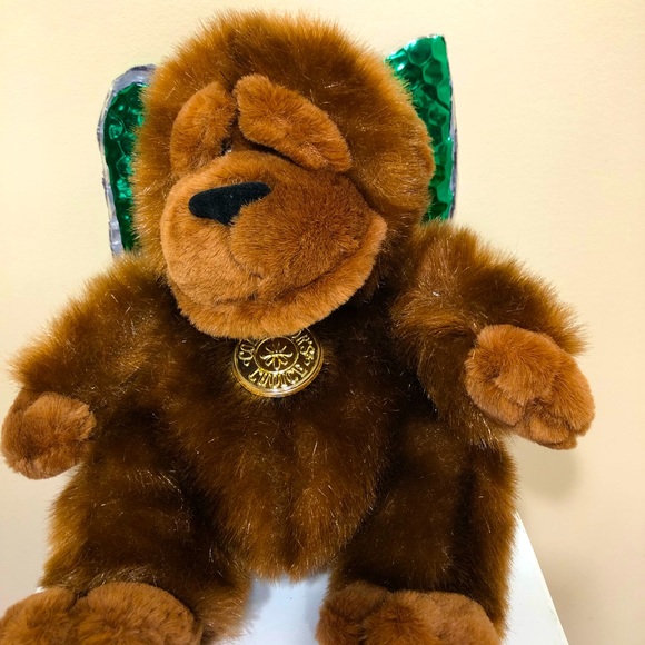 Collector's Choice Gorilla Monkey Ape Brown Tan Plush Stuffed Animal 11" - Picture 5 of 12